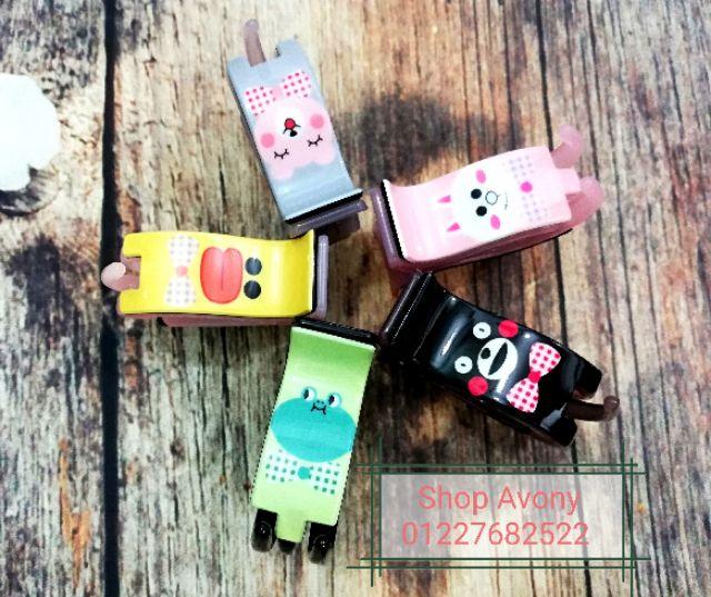 [HCM]Kẹp càng cua 3 răng hoạt hình