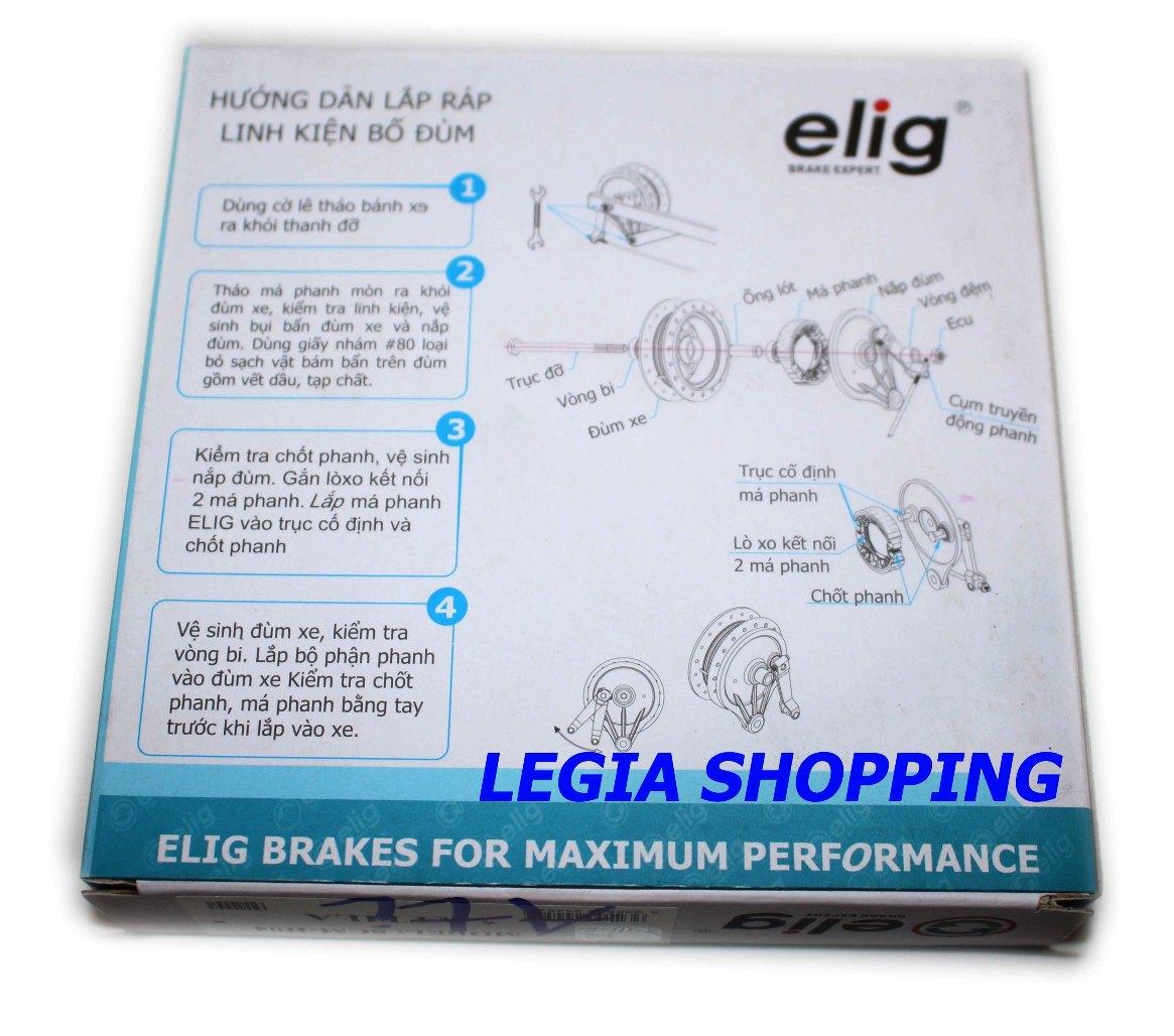 Má Phanh đùm - Bố Thắng đùm Elig gắn xe SYM Attila