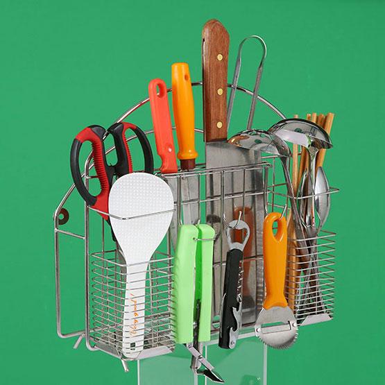 Kệ đựng muỗng đũa để dao thớt inox loại lớn
