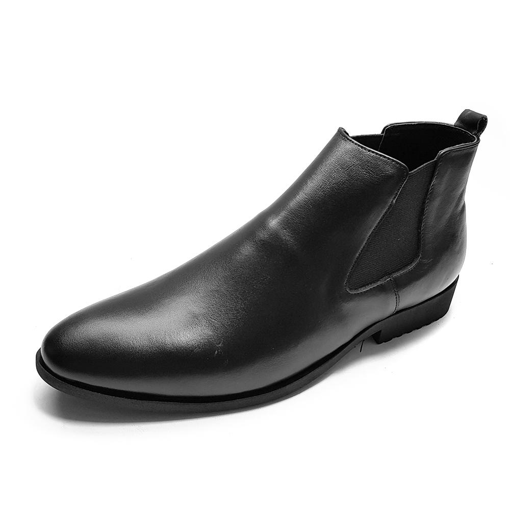 Giày Boot Nam Cổ Lửng Da Bò Thật 100% Ensado CL03MC (Đen - Nâu)