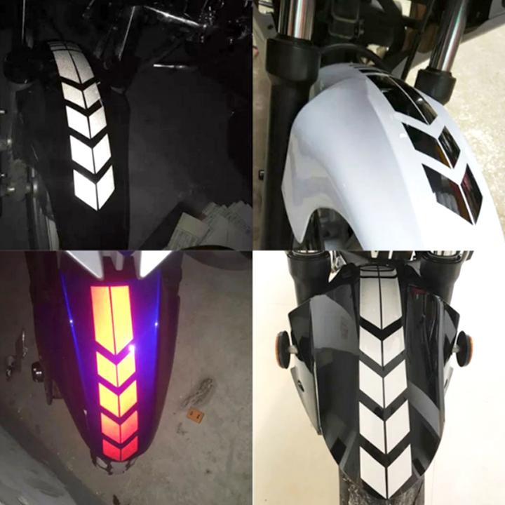 RẺ VÔ ĐỊCH Decal phản quang dán xe thể thao (trắng)