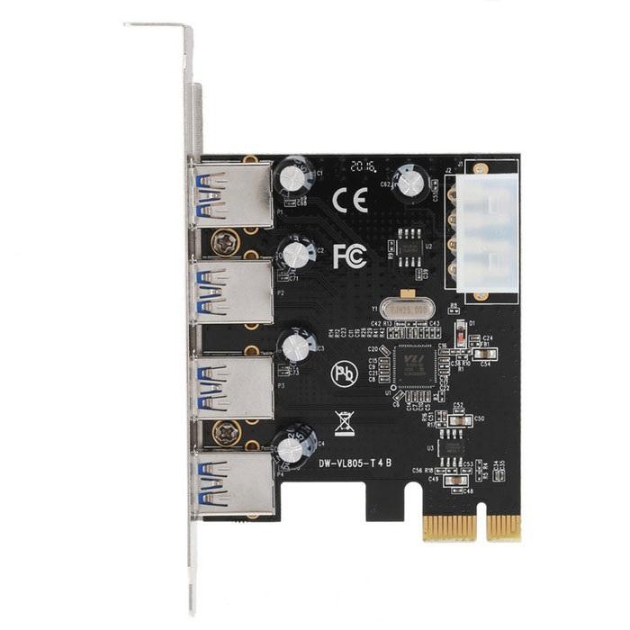 Card chuyển đổi PCI Express to USB 4 cổng 3.0