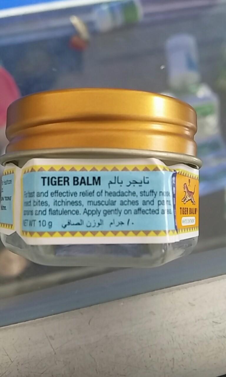 Combo 2 Dầu cù là Tiger Balm White 10gr