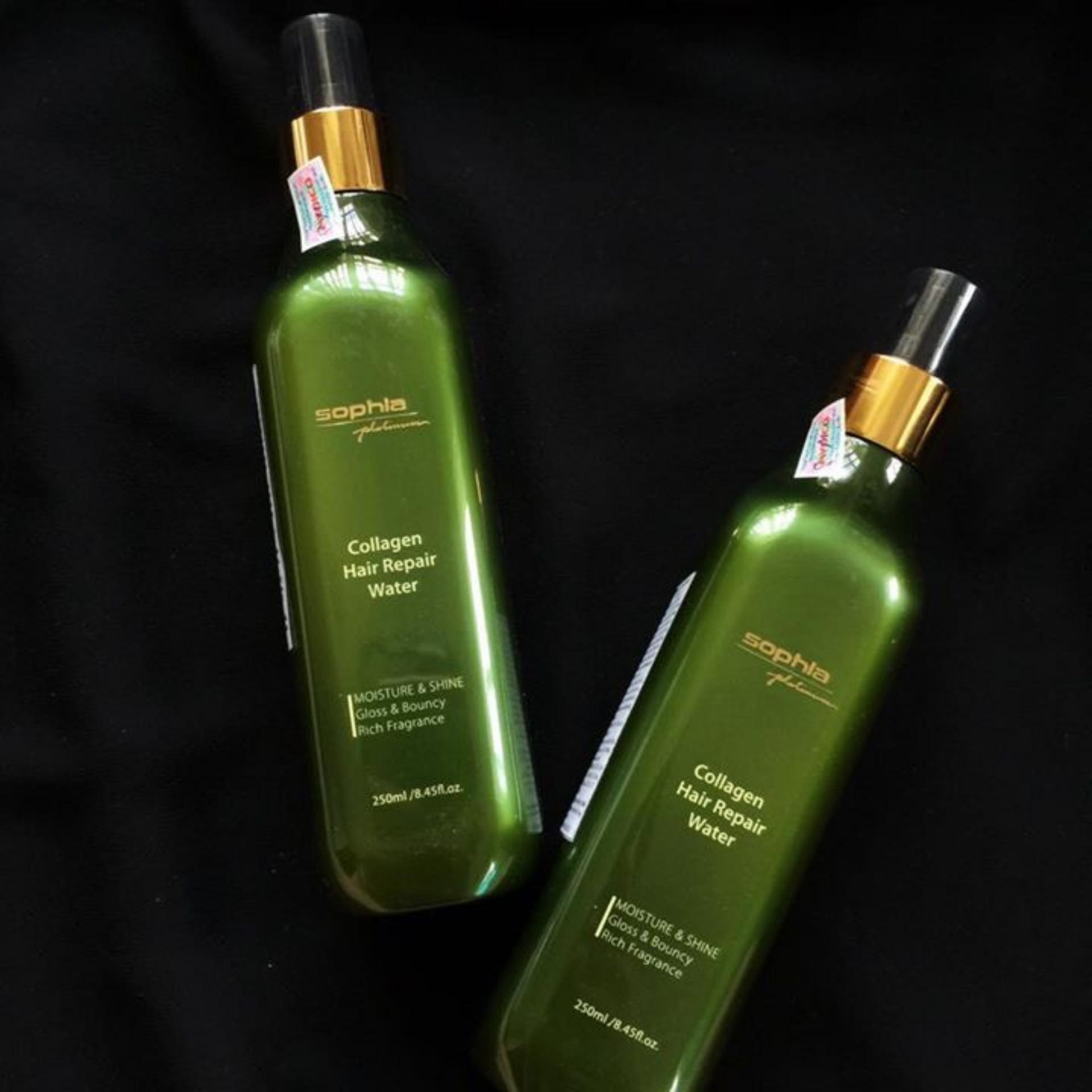 HCM]Xịt dưỡng phục hồi tóc Collagen Hair Repair Water Sophia 250ml |  Lazada.vn