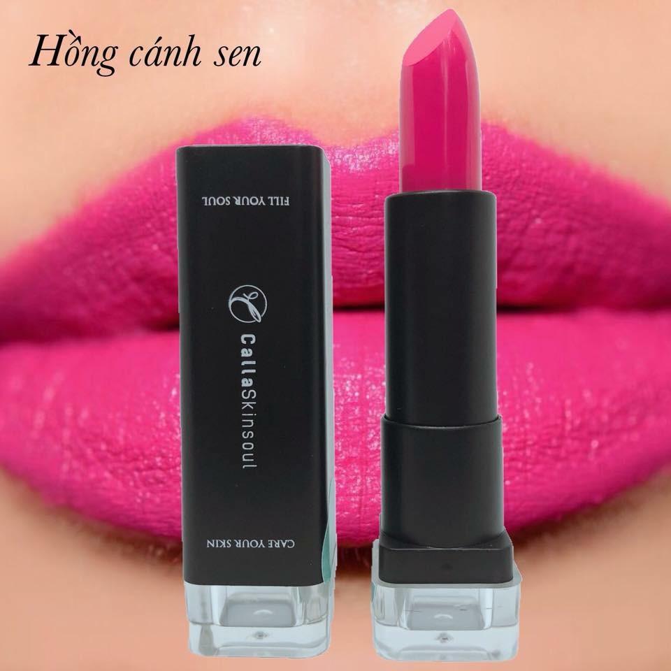 Son lì Calla Skinsoul (Màu hồng cánh sen)