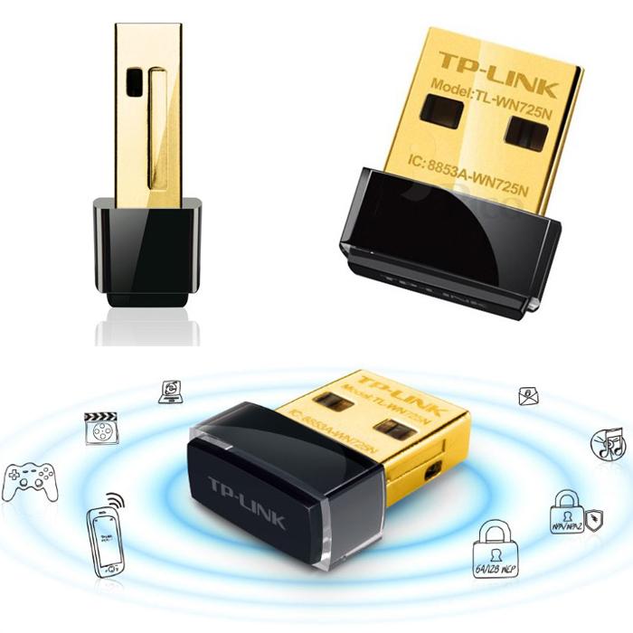 [HCM]Thiết bị thu phát wireless nano tplink 725 cổng usb