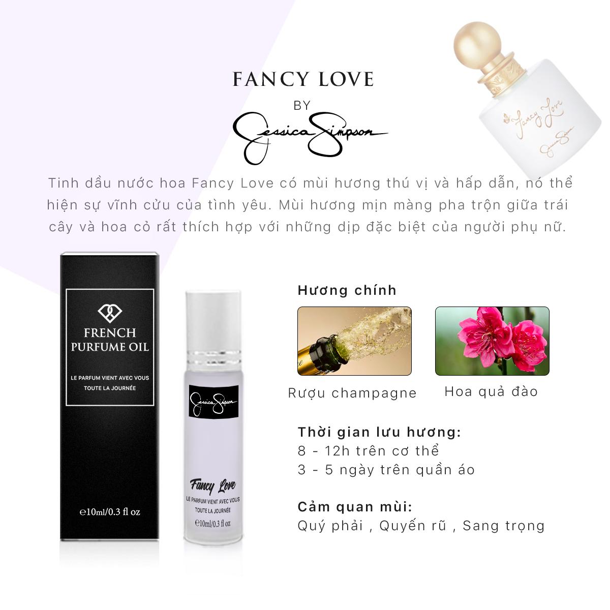 [NHẬP MÃ PINGLEHE2018 GIẢM THÊM] - Tinh dầu nước hoa Fancy Love