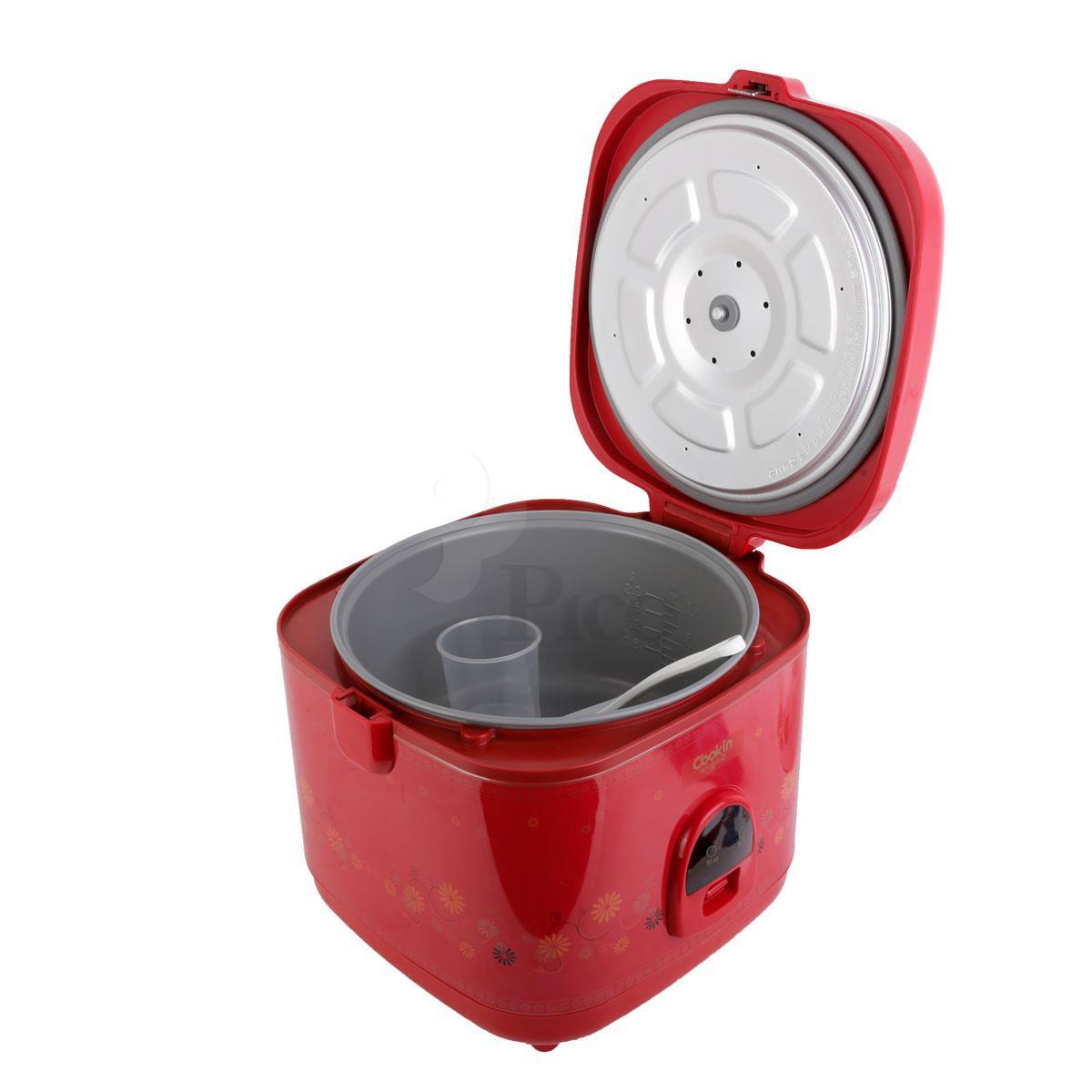Nồi cơm điện Cookin KCJ-10A 2L 740W (Đỏ)