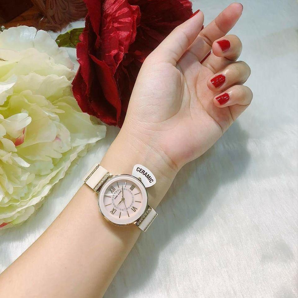 Đồng hồ Anne Klein Ceramic Swarovski