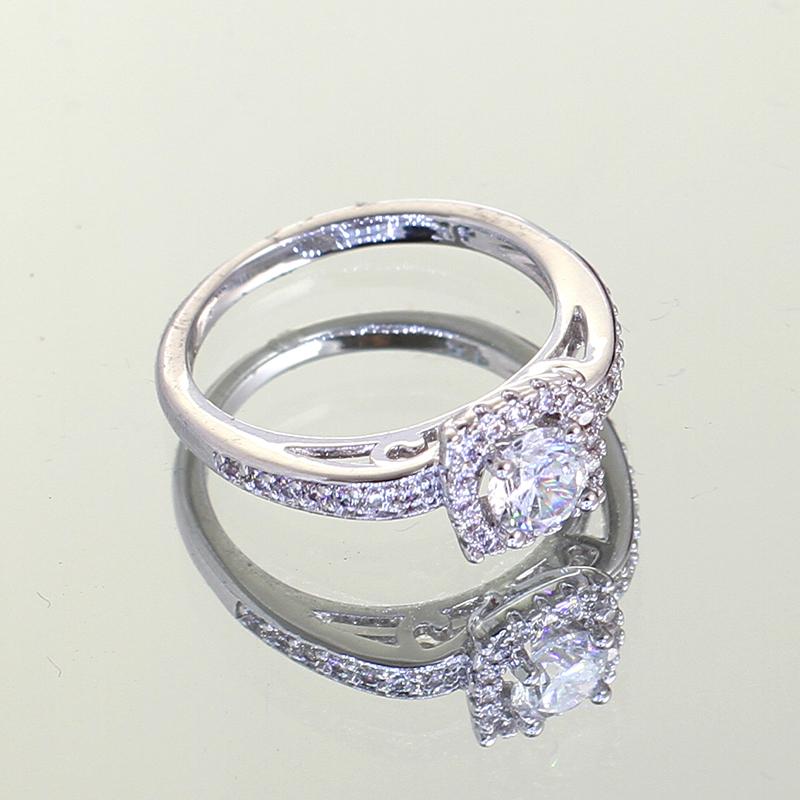 Nhẫn mạ Bạc cao cấp Tuesday Love MK174