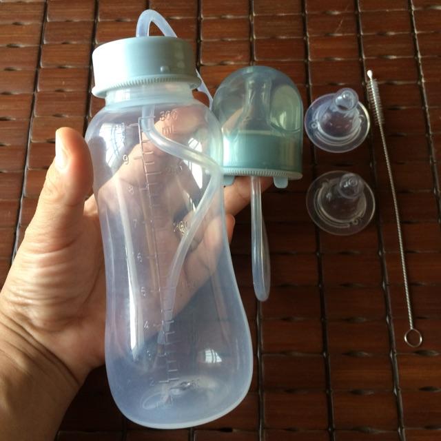 Bình sữa rảnh tay Lil Jumbl Mỹ 300ml