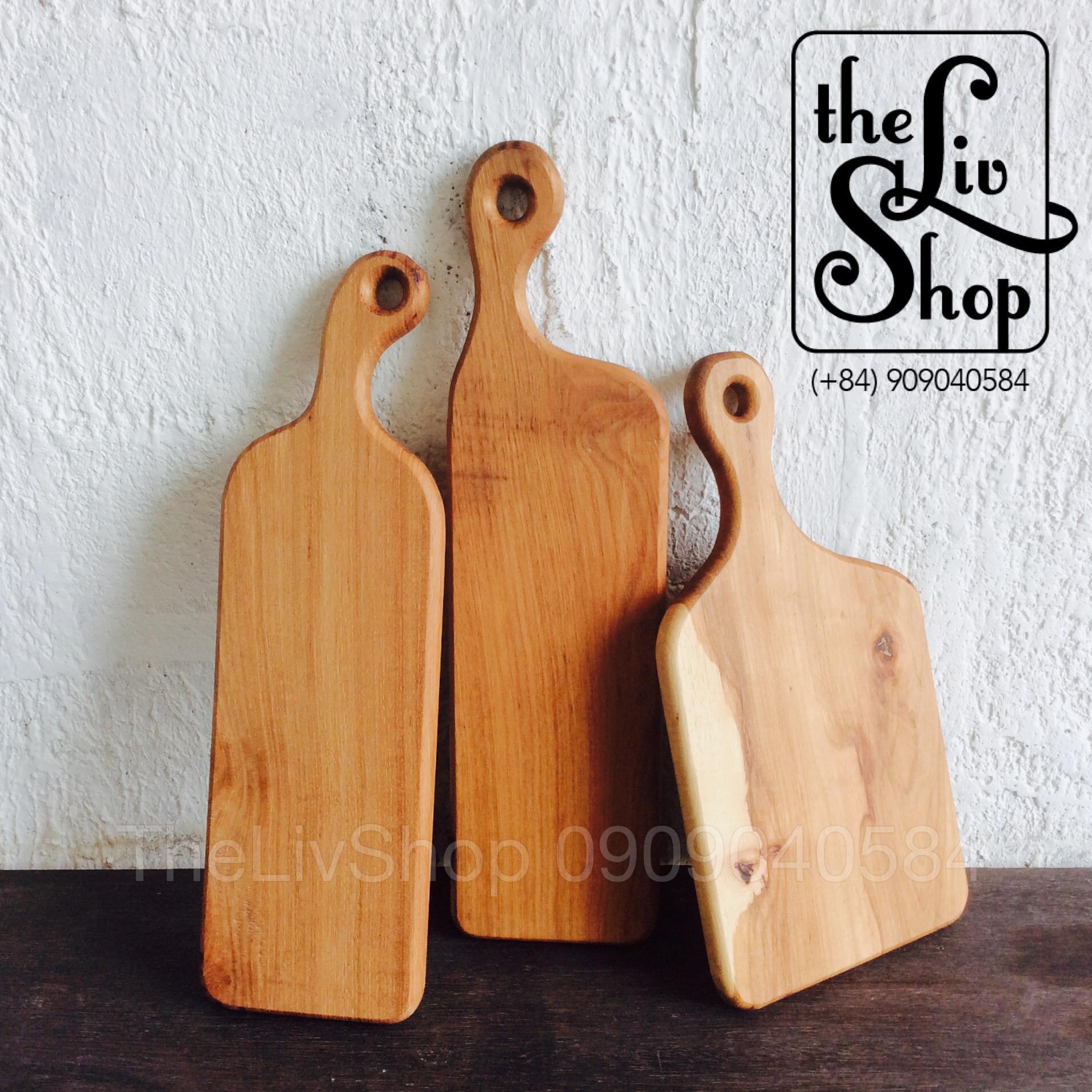 Thớt gỗ hồ đào TheLivShop (dài 40cm)
