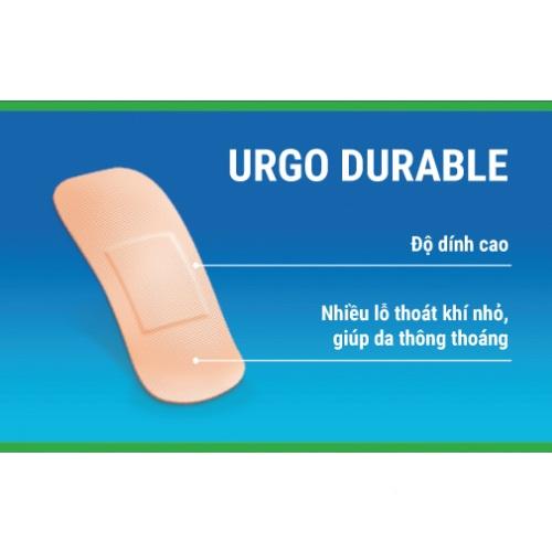 Băng cá nhân vải URGO Durable ( 102 miếng dán / hộp )