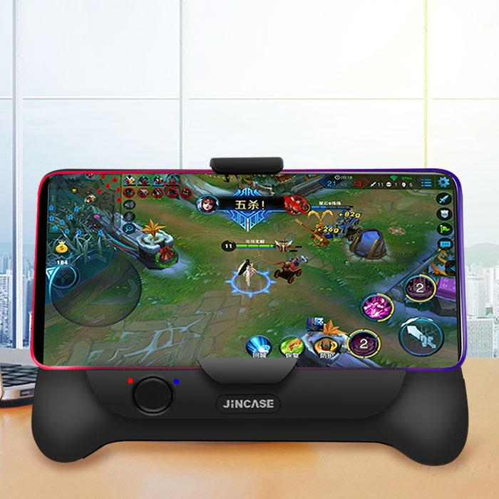 Tay cầm chơi game kiêm Quạt tản nhiệt, kiêm sạc dự phòng điện thoại 4-6 inch Jincase JKS-001
