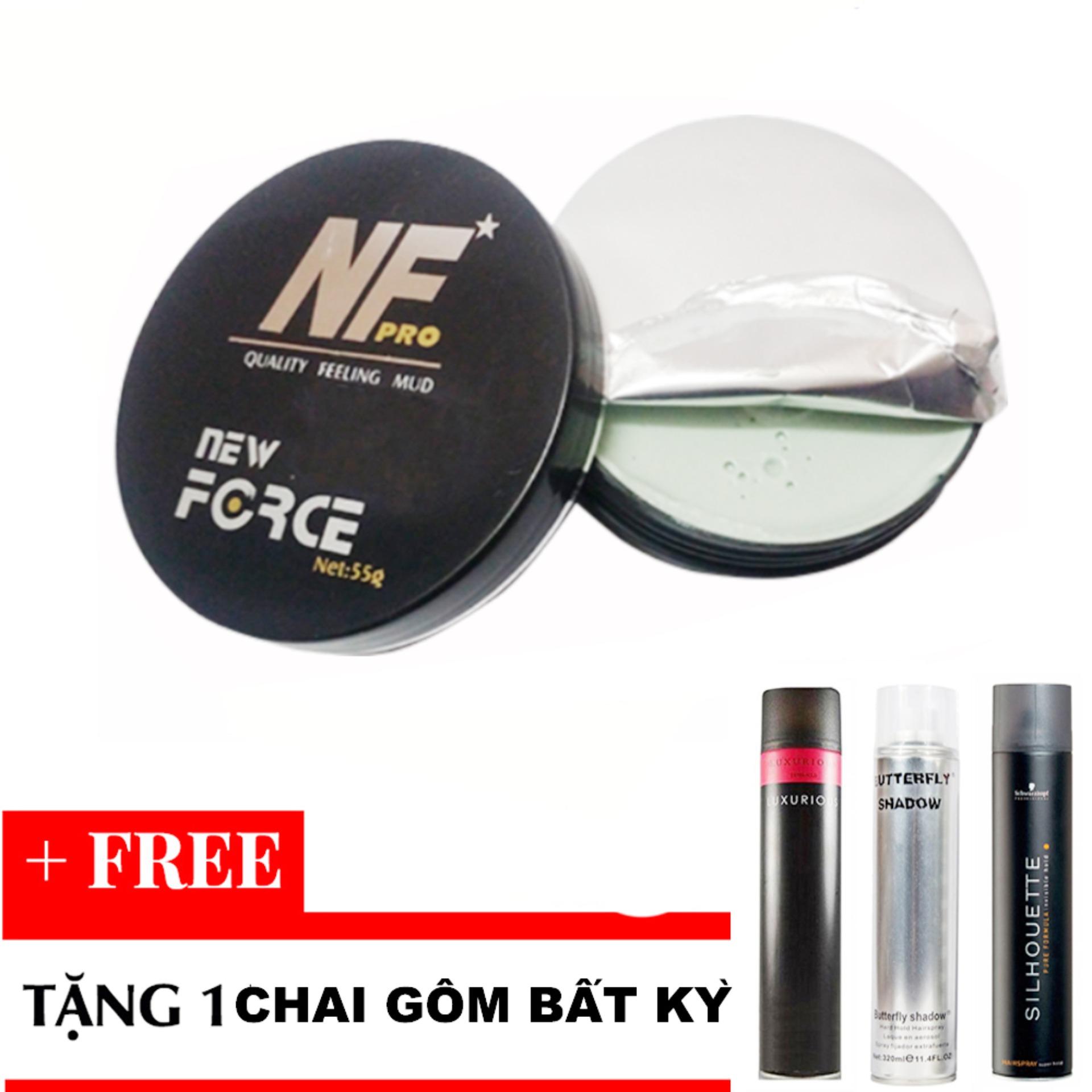 Sáp vuốt tóc New Force + Tặng 1 gôm xịt tóc bất kỳ