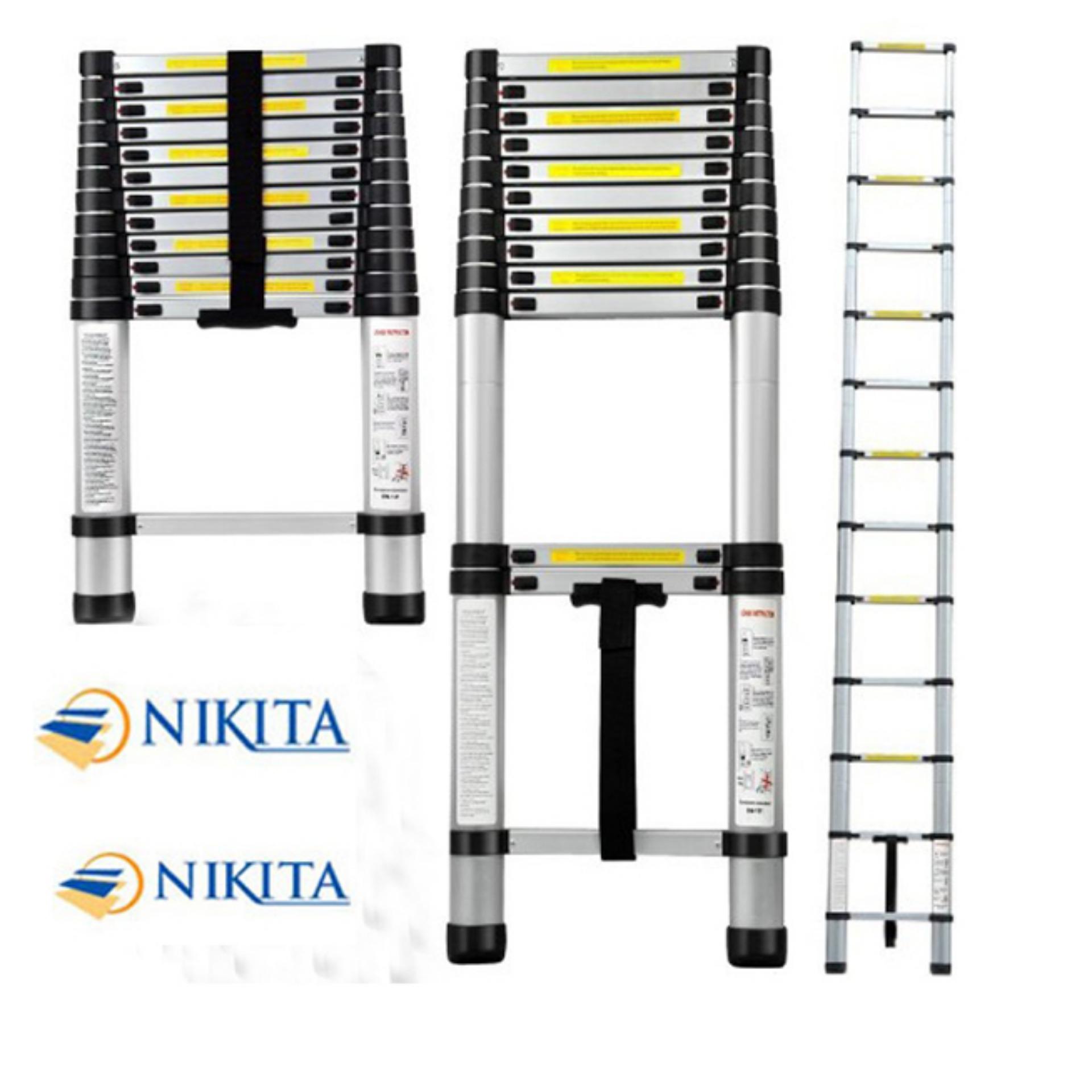 Thang nhôm rút đơn Nikita R49 - 4.9m