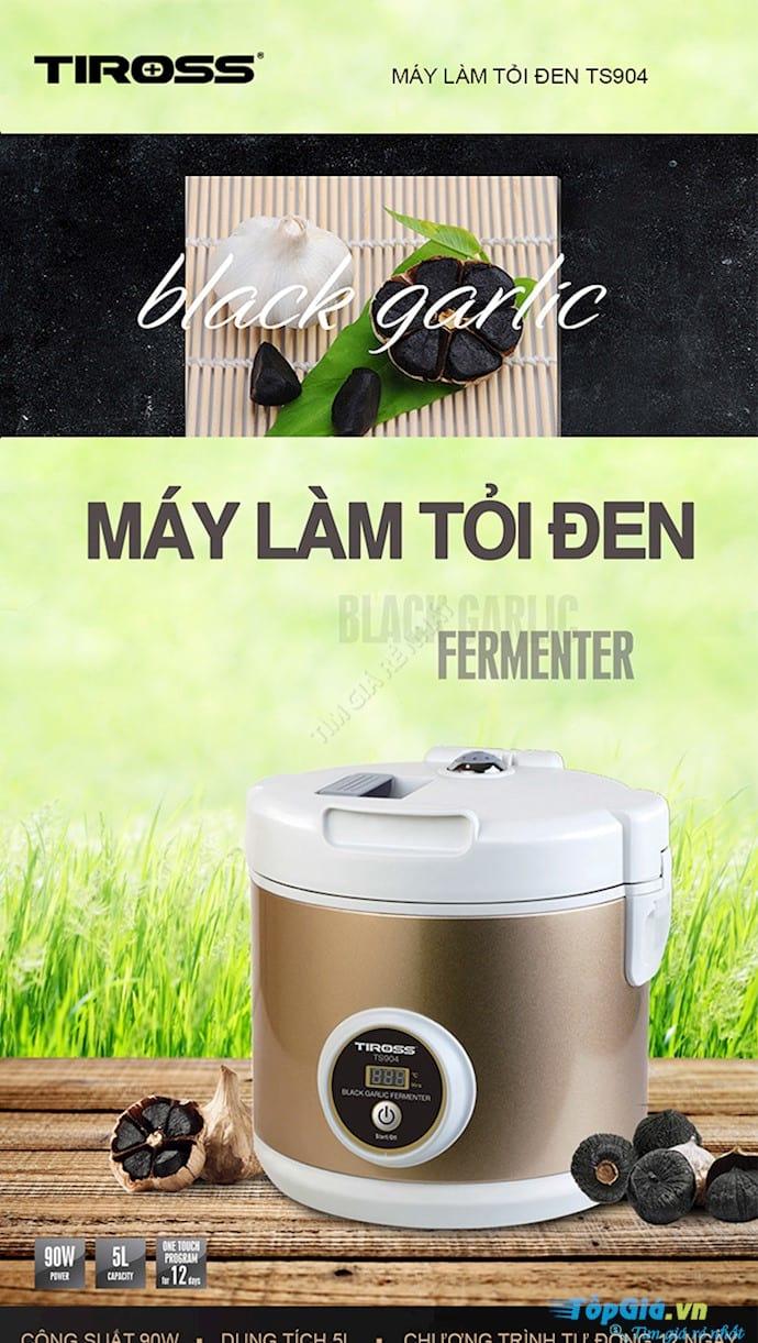 Máy làm tỏi đen Tiross TS904 (Nâu) - Hàng nhập khẩu