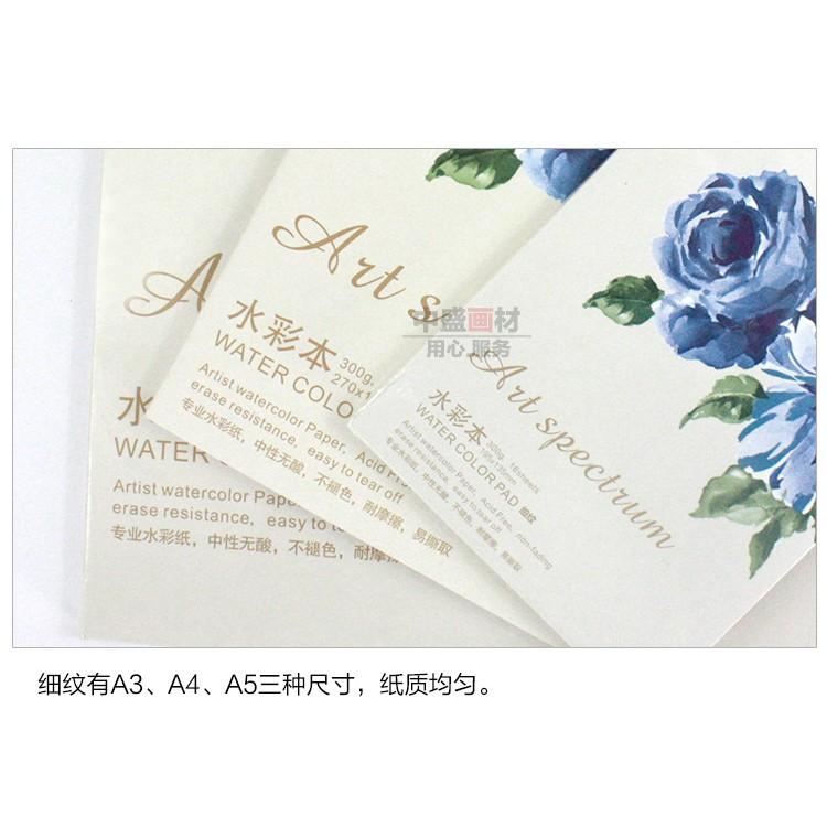 SỔ MÀU NƯỚC POTENTATE GIẤY A3 - ĐL 300G/M2