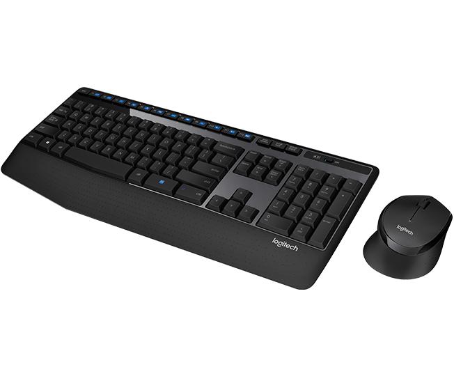 Bộ bàn phím và chuột không dây Logitech MK345