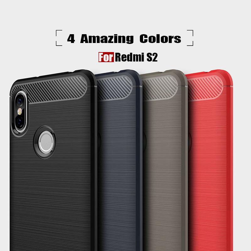 Ốp lưng phay xước cho Xiaomi Redmi S2 chống sốc