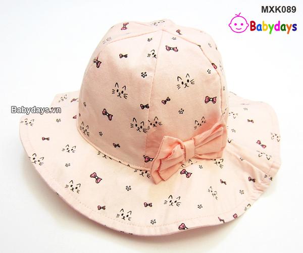 Mũ nón rộng vành cho bé MXK089