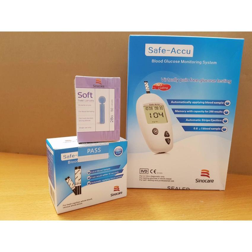 Máy đo đường huyết Safe-Accu Sinocare