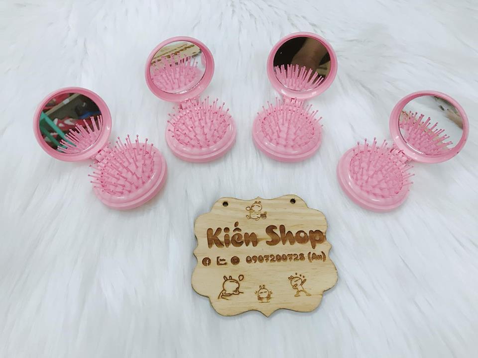 GƯƠNG KÈM LƯỢC 2 TRONG 1 ( 1 CÁI)