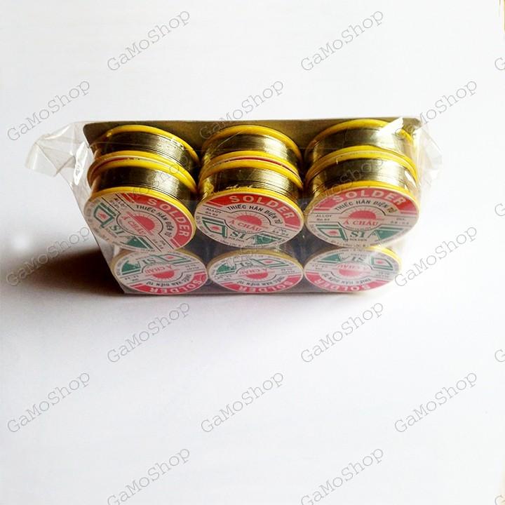 Bộ 12 cuộn chì hàn Á Châu SN63 GamoShop