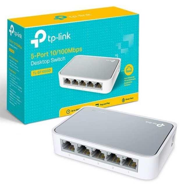 Bộ chia mạng Switch TP-LINK TL-SF1005D 5-Port 10/100Mbps