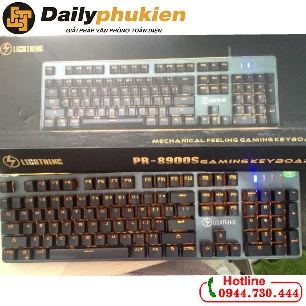 Bàn phím Lightning PR-8900S Switch quang