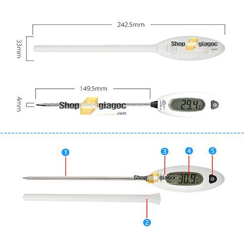 Que đo nhiệt độ thực phẩm Benetech GM1311
