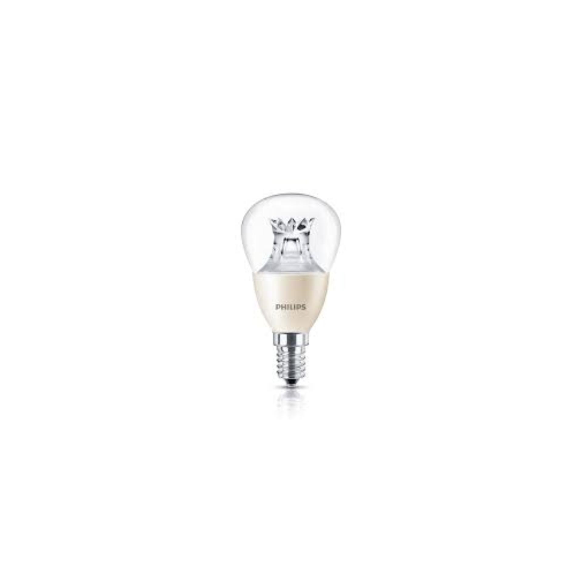 (Bộ 2) Bóng đèn Philips LED Nến 4W 2700K đuôi E14 230V P45 - Ánh sáng vàng