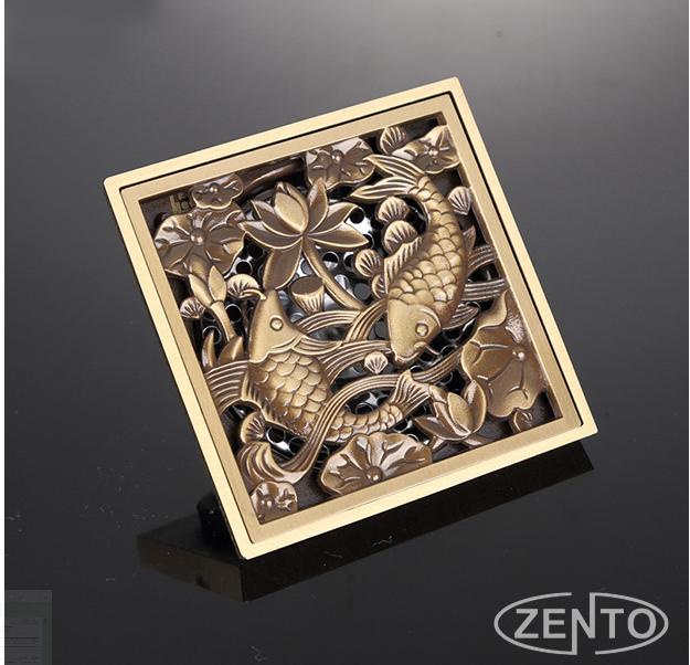 [HCM]Thoát sàn chống mùi giả cổ Zento ZT658