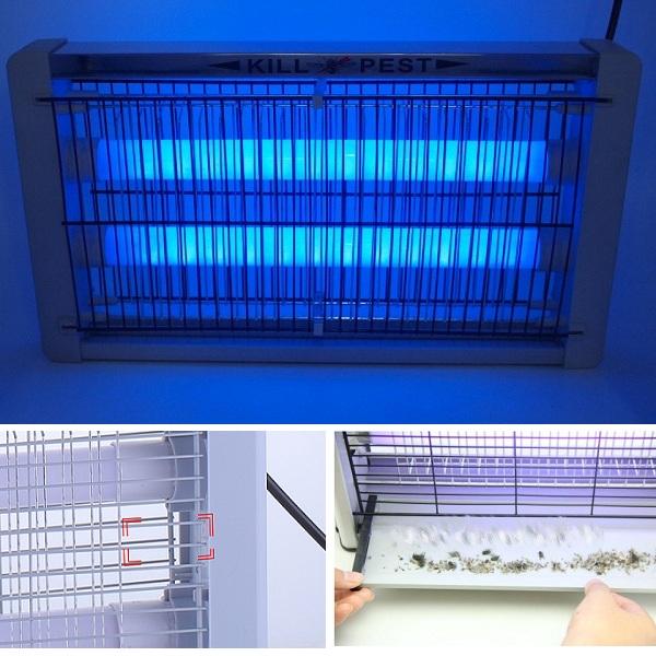 Đèn bắt muỗi diệt côn trung tiết kiệm điện kill pest led-20w kl329