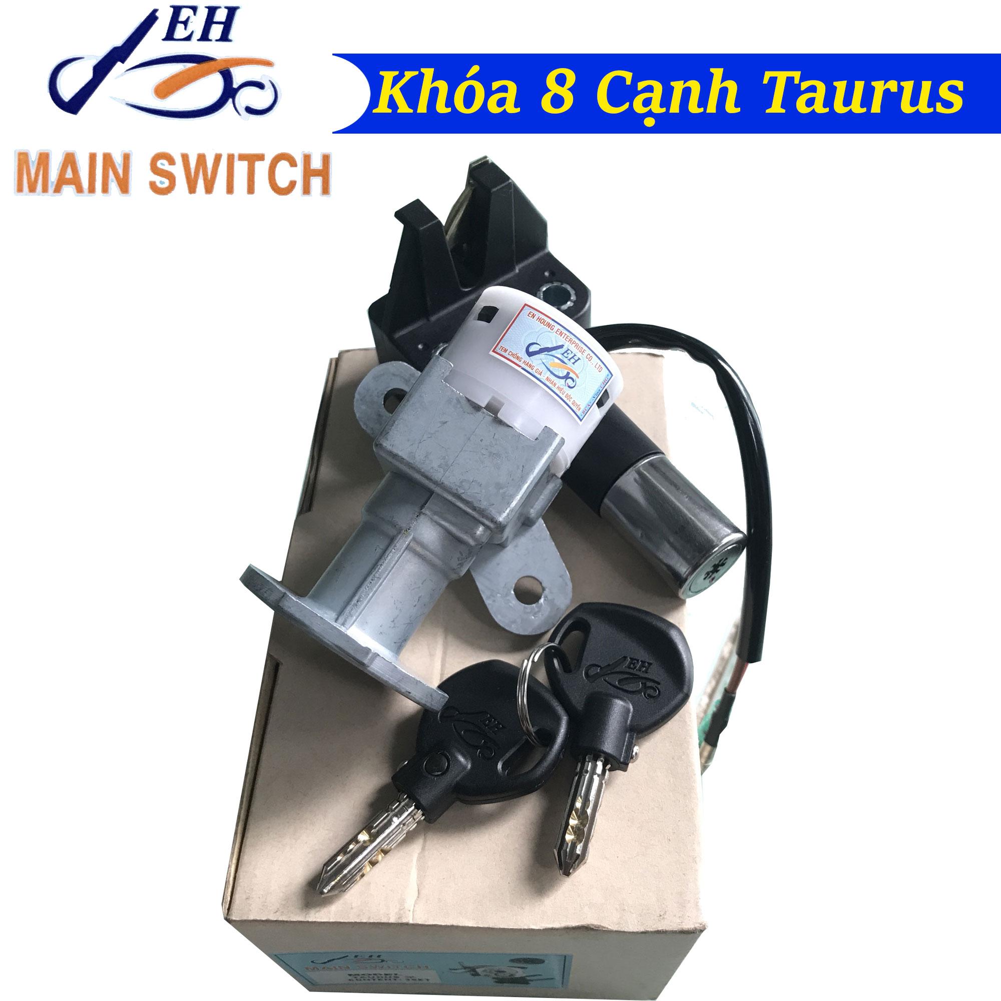 [HCM]Ổ Khóa Chống Trộm 8 Cạnh Xe Taurus