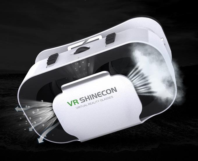 Kính thực tế ảo VR shinecon cho iphone, android từ 4.5 - 5.5 inch