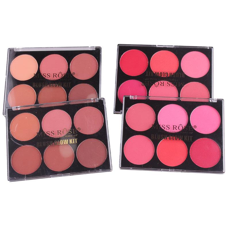 Bảng phấn má hồng 6 ô MISS RÔSE