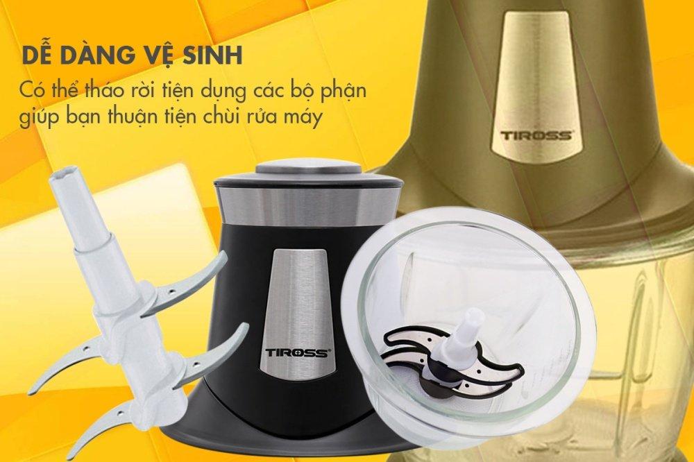 Máy xay thịt 2 lưỡi sao kép Tiross TS5248