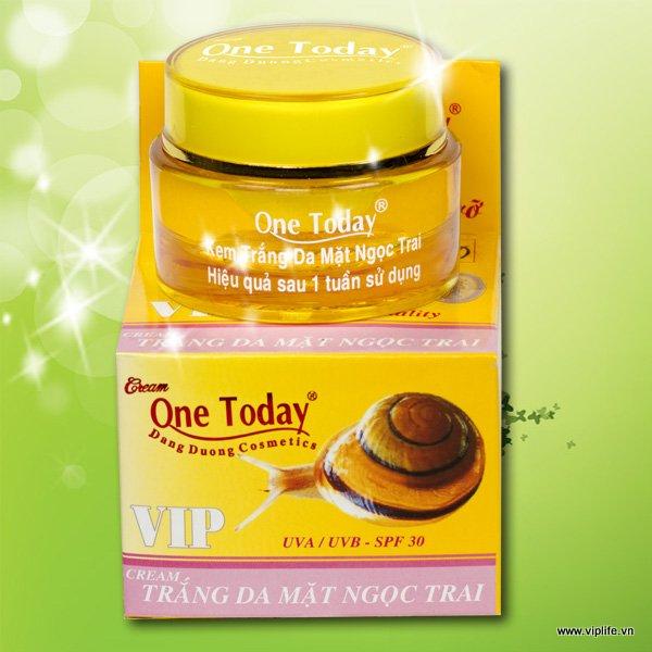 Kem ốc sên One Today trắng da ngọc trai 20g