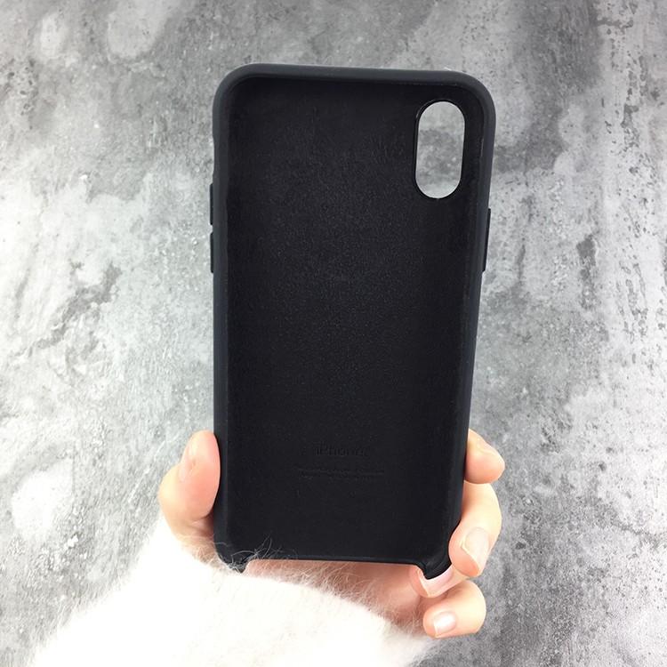 ỐP LƯNG IPHONE X SILICON COVER CHÍNH HÃNG