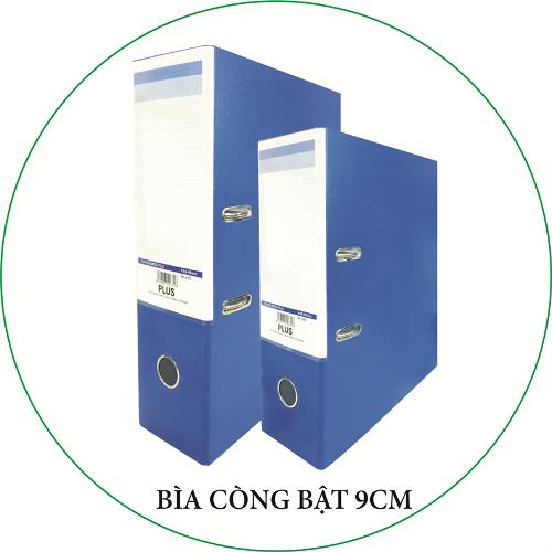 [HCM]Bìa còng Plus A4 7cm xanh dương