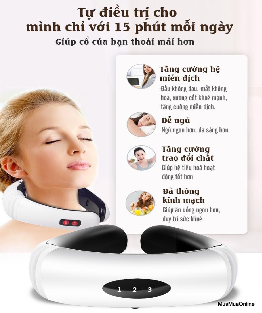 Đai Masage Cổ Chữ C 3D Kl- 5830 Cao Cấp