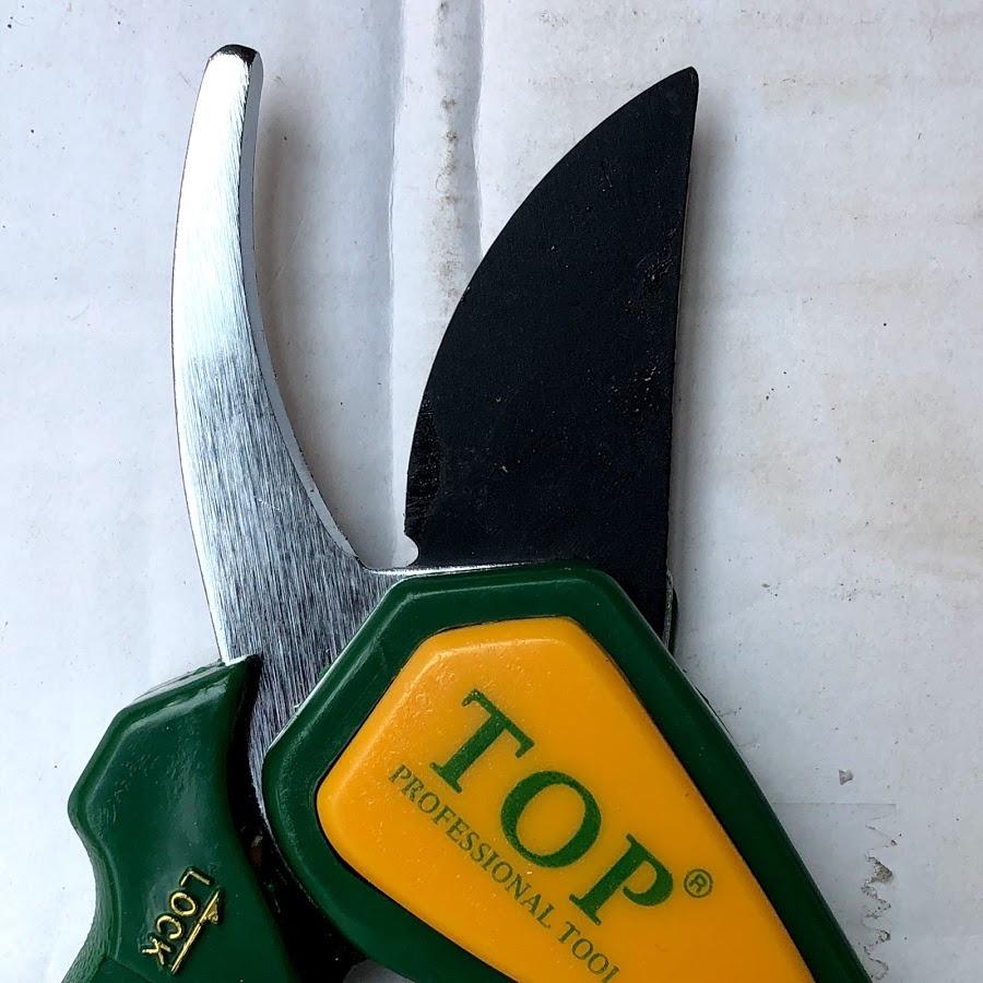 Kéo cắt cành cây 8" TG-1128 TOP (xanh lá cây)