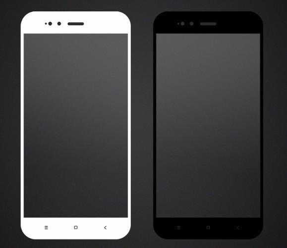 Miếng dán cường lực full màn cho Xiaomi Mi 5X (Đen)
