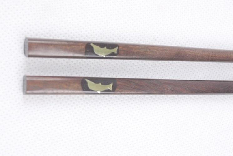 Đũa gỗ trắc đen cao cấp dành cho trẻ em DTE1