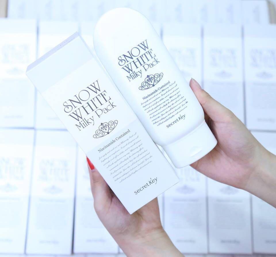 [HCM]Kem Tắm Trắng Secret Key Snow White Milky Pack