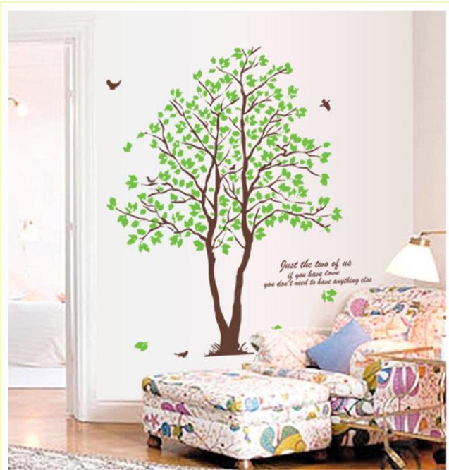 Decan dán tường AY698AB - 02 cây ghép