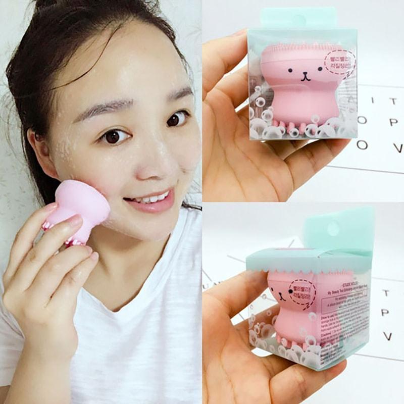 [HCM]Cọ rửa mặt bạch tuộc - BUMSTORE