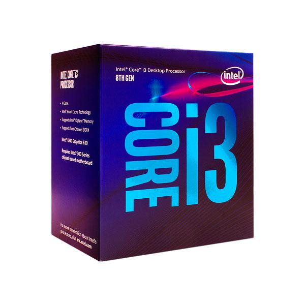 CPU Intel Core i3-8100 3.6Ghz / 6MB / 4 Cores, 4 Threads / Socket 1151 v2 (Coffee Lake )