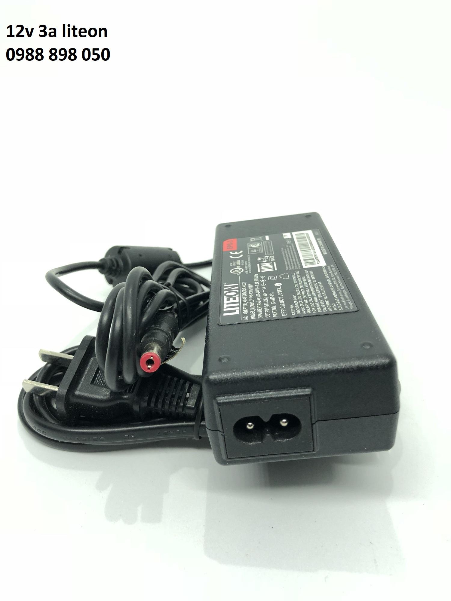 Adapter nguồn Liteon 12V 3A bản gốc